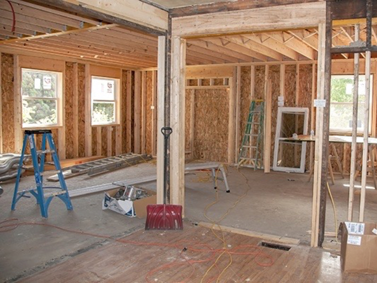 Room addition construction planned for more flexible living space